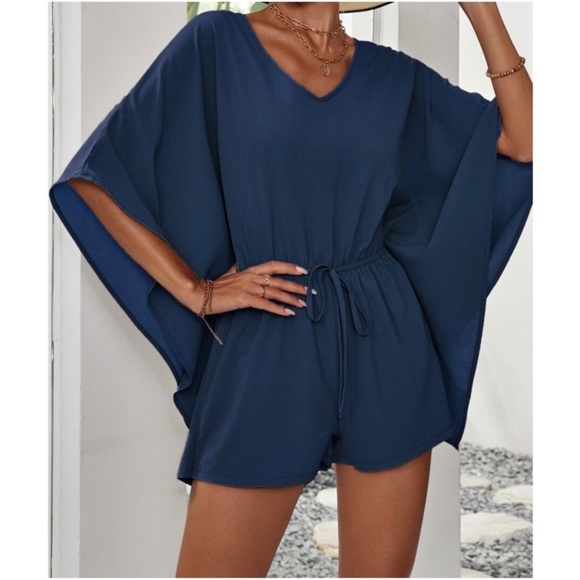 BellanBlue Pants - Boho Casual Kimono Sleeve Oversized Romper